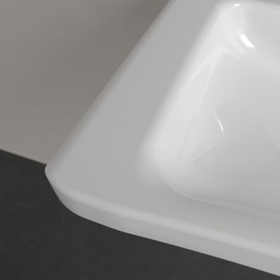 Villeroy & Boch ViCare umywalka 60x55 cm prostokątna ścienna Weiss Alpin 4A806101