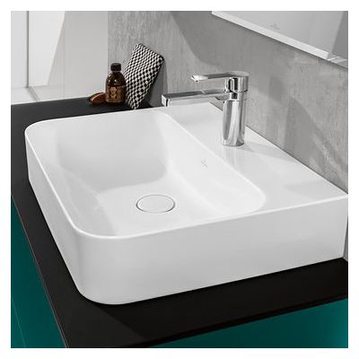 Villeroy & Boch Finion umywalka 60x47 cm prostokątna CeramicPlus Weiss Alpin 41686CR1