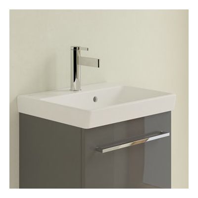 Villeroy & Boch Avento umywalka 45x37 cm prostokątna CeramicPlus Stone White 735845RW