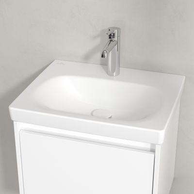 Villeroy & Boch Skyla umywalka 55x44,5 cm prostokątna meblowa CeramicPlus Stone White 5A5156RW