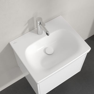 Villeroy & Boch Skyla umywalka 55x44,5 cm prostokątna meblowa CeramicPlus Stone White 5A5156RW