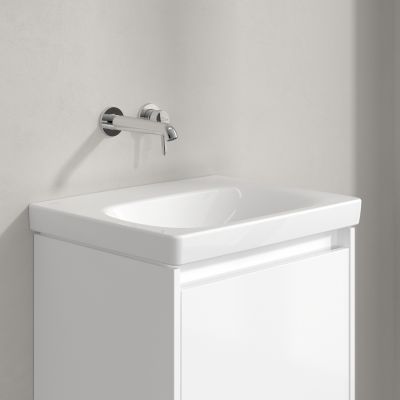 Villeroy & Boch Skyla umywalka 55x44,5 cm prostokątna meblowa Weiss Alpin 5A515801
