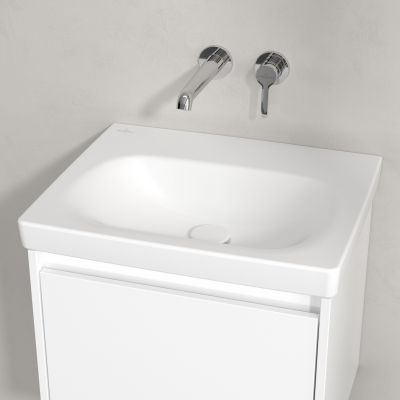 Villeroy & Boch Skyla umywalka 55x44,5 cm prostokątna meblowa CeramicPlus Stone White 5A5158RW