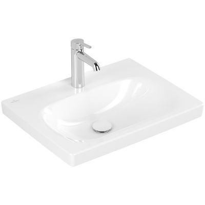 Villeroy & Boch Skyla umywalka 60x46 cm prostokątna meblowa Weiss Alpin 5A516101