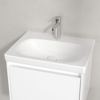 Villeroy & Boch Skyla umywalka 60x46 cm prostokątna meblowa Weiss Alpin 5A516101