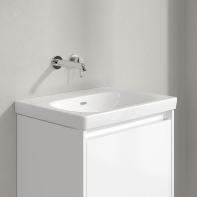 Villeroy & Boch Skyla umywalka 60x46 cm prostokątna meblowa Weiss Alpin 5A516201