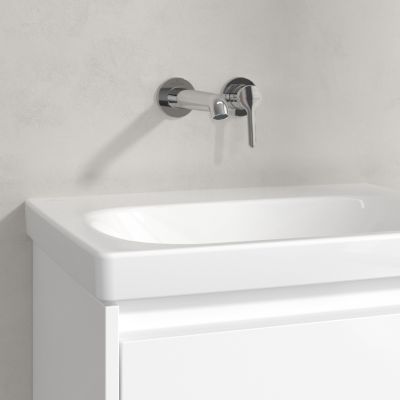 Villeroy & Boch Skyla umywalka 60x46 cm prostokątna meblowa Weiss Alpin 5A516301