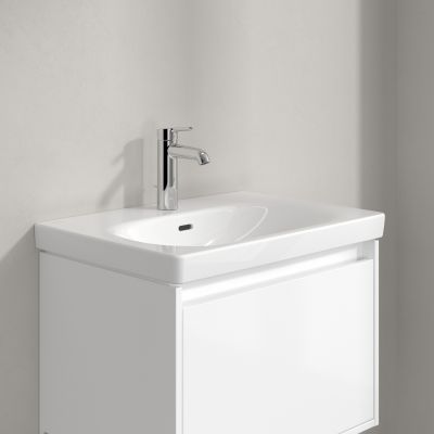 Villeroy & Boch Skyla umywalka 65x46 cm prostokątna meblowa Weiss Alpin 5A516501