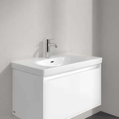 Villeroy & Boch Skyla umywalka 80x46 cm prostokątna meblowa CeramicPlus Stone White 5A5180RW