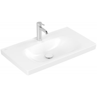 Villeroy & Boch Skyla umywalka 80x46 cm prostokątna meblowa CeramicPlus Stone White 5A5181RW