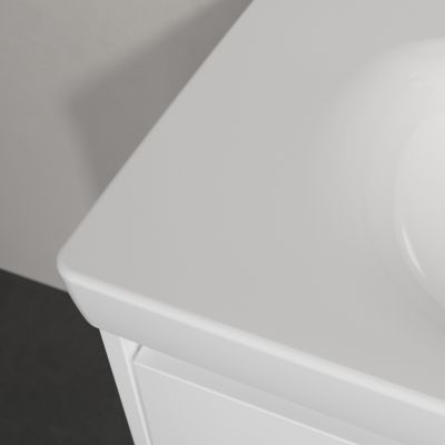 Villeroy & Boch Skyla umywalka 80x46 cm prostokątna meblowa Weiss Alpin 5A518201