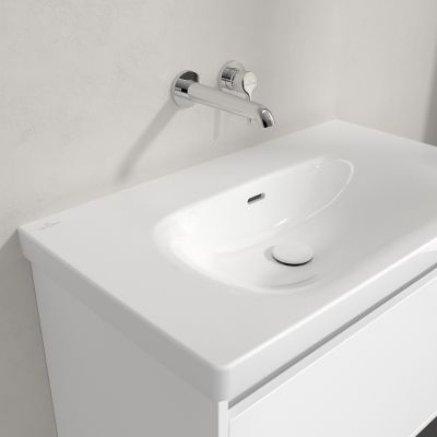 Villeroy & Boch Skyla umywalka 80x46 cm prostokątna meblowa Weiss Alpin 5A518201
