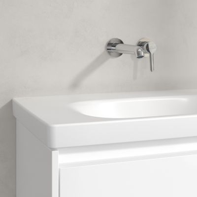 Villeroy & Boch Skyla umywalka 80x46 cm prostokątna meblowa CeramicPlus Stone White 5A5183RW