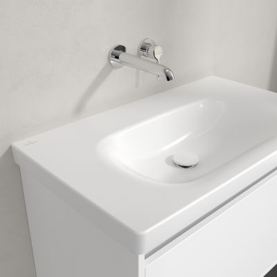 Villeroy & Boch Skyla umywalka 80x46 cm prostokątna meblowa CeramicPlus Stone White 5A5183RW