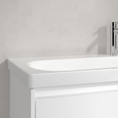 Villeroy & Boch Skyla umywalka 120x46 cm prostokątna meblowa CeramicPlus Weiss Alpin 5A51C1R1