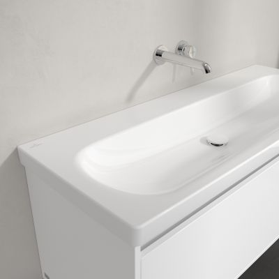 Villeroy & Boch Skyla umywalka 120x46 cm prostokątna meblowa Weiss Alpin 5A51C301