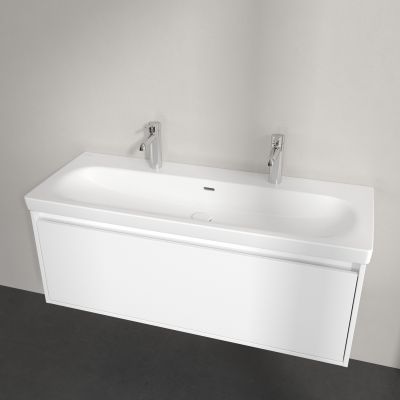 Villeroy & Boch Skyla umywalka 120x46 cm prostokątna meblowa CeramicPlus Stone White 5A51C4RW