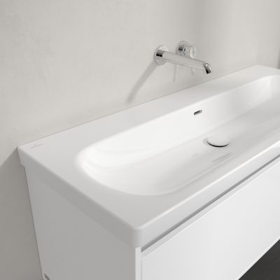 Villeroy & Boch Skyla umywalka 120x46 cm prostokątna meblowa Weiss Alpin 5A51C601