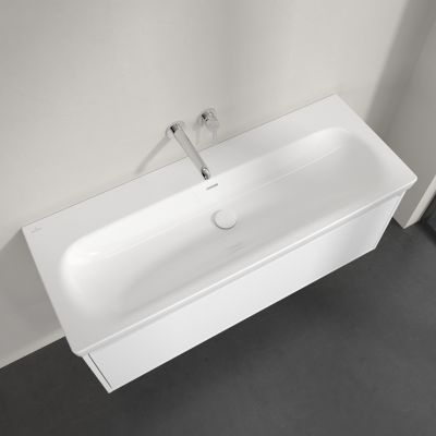 Villeroy & Boch Skyla umywalka 120x46 cm prostokątna meblowa Weiss Alpin 5A51C601