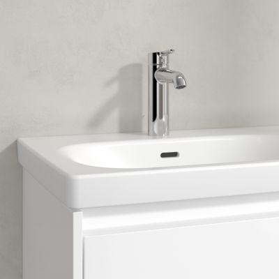 Villeroy & Boch Skyla umywalka 80x46 cm prostokątna meblowa lewa CeramicPlus Stone White 5A52L1RW