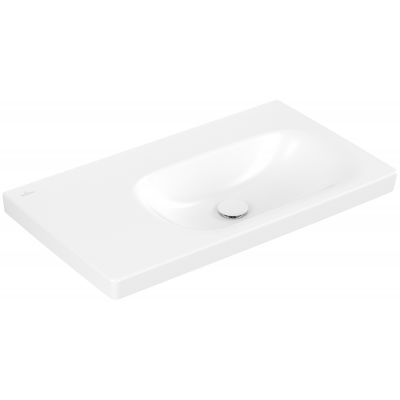 Villeroy & Boch Skyla umywalka 80x46 cm prostokątna meblowa prawa CeramicPlus Stone White 5A52R4RW