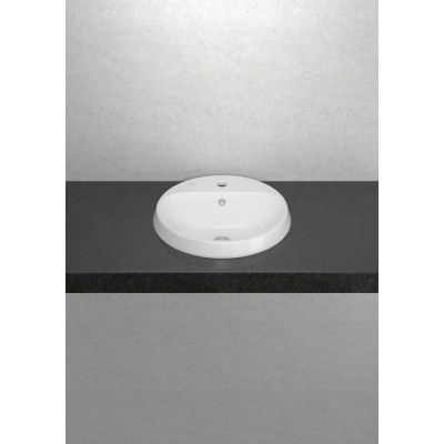 Villeroy & Boch Architectura umywalka 45 cm wpuszczana okrągła CeramicPlus Weiss Alpin 5A6545R1