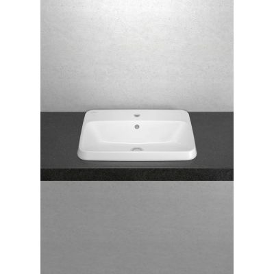Villeroy & Boch Architectura umywalka 60x45 cm wpuszczana CeramicPlus biały połysk 5A6760R1