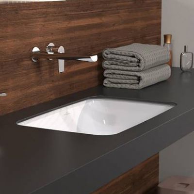 Villeroy & Boch Architectura umywalka 56x36 cm podblatowa prostokątna CeramicPlus Weiss Alpin 5A7760R1