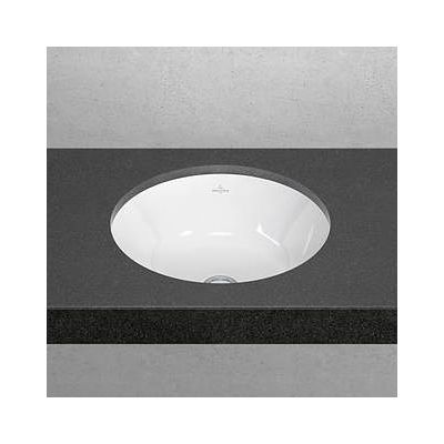 Villeroy & Boch Architectura umywalka 40 cm podblatowa okrągła Weiss Alpin 5A754501