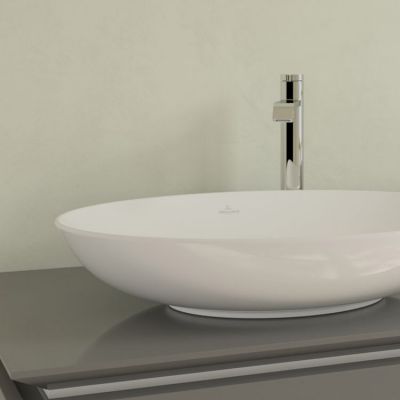 Villeroy & Boch Loop & Friends umywalka 62x42 cm nablatowa owalna Weiss Alpin 4A480101