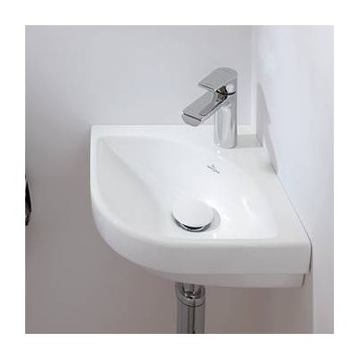 Villeroy & Boch Subway 3.0 umywalka 32x32 cm narożna ścienna biała 43714601