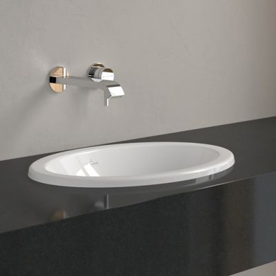 Villeroy & Boch Loop & Friends umywalka 50,5x36 cm owalna wpuszczana biała 4A610001