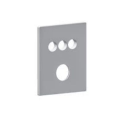 Kronenbach Smart Push rozeta baterii wannowo-prysznicowej chrom KBZPIA144CR