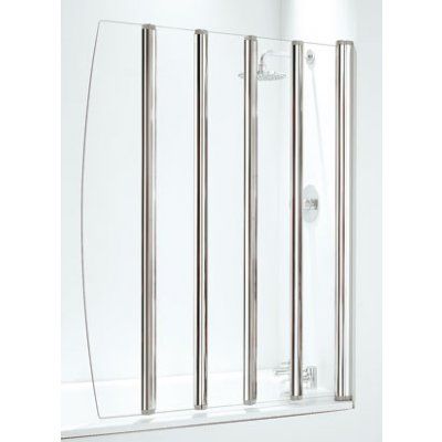 Parawan nawannowy Coram Showers Four Panel SFD4CUW
