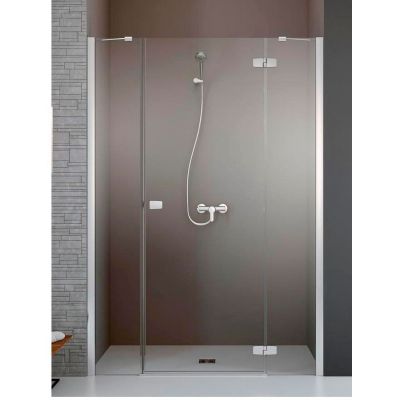 Radaway Fuenta New DWJS drzwi prysznicowe 140 cm prawe chrom/szkło przezroczyste 384033-01-01R