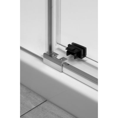 Radaway Espera DWD drzwi wnękowe 180 cm dwuczęściowe chrom/szkło przezroczyste 380280-01/380228-01