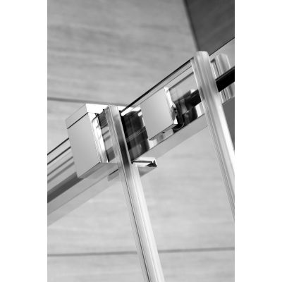 Radaway Espera DWD drzwi wnękowe 140 cm dwuczęściowe chrom/szkło przezroczyste 380240-01/380224-01