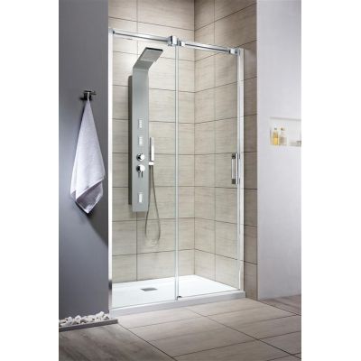 Radaway Espera DWJ ścianka prysznicowa 75 cm lewa chrom/szkło przezroczyste 380216-01L