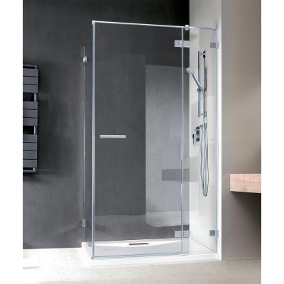 Radaway Euphoria KDJ ścianka prysznicowa 100 cm boczna S1 chrom/szkło przezroczyste 383052-01