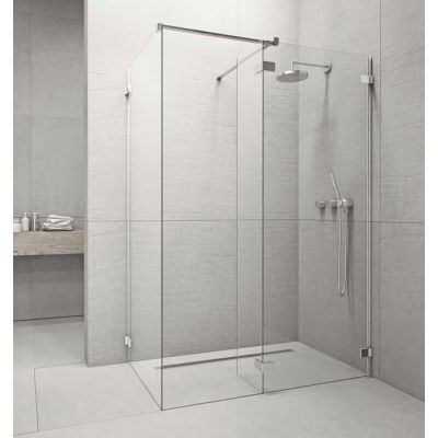Radaway Euphoria Walk-In ścianka prysznicowa walk-in 90 cm chrom połysk/szkło przezroczyste 383121-01-01