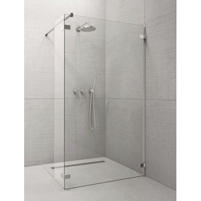 Radaway Euphoria Walk-In ścianka prysznicowa 90 cm frontowa W3 chrom/szkło przezrczyste 383131-01-01