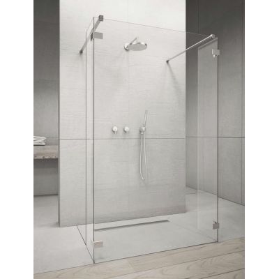 Radaway Euphoria Walk-In ścianka prysznicowa 130 cm frontowa W4 chrom/szkło przezroczyste 130 383145-01-01