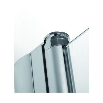 MAW Flex kabina prysznicowa 90x90 cm kwadratowa lewa platynowo-srebrny/szkło przezroczyste AF4009090L2360