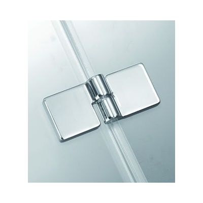 MAW Flex kabina prysznicowa 90x90 cm kwadratowa lewa platynowo-srebrny/szkło przezroczyste AF4009090L2360