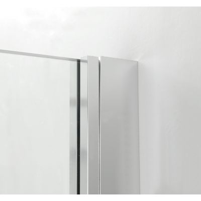 Hagser Gisa kabina prysznicowa 80x100 cm prostokątna chrom/szkło przezroczyste HGR30000020
