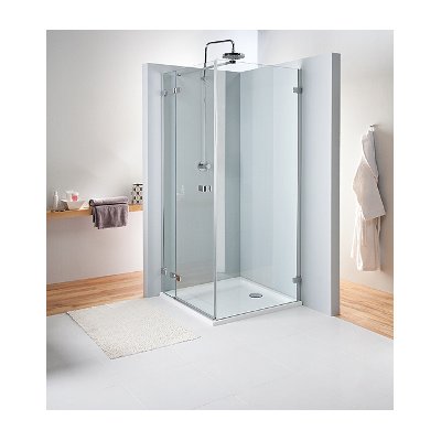 Koło Next Walk-In ścianka prysznicowa 100 cm boczna srebrny połysk/szkło przezroczyste HSKX10222003