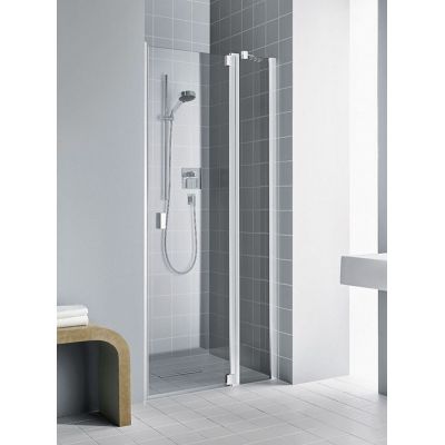 Kermi Raya drzwi prysznicowe 90 cm srebrny/szkło przezroczyste RA1GR09320VPK