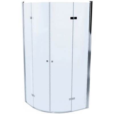 Massi Lapaz System kabina prysznicowa 80 cm półokrągła szkło przezroczyste MSKP-LA-006800