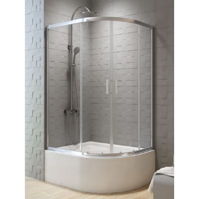 New Trendy Varia kabina prysznicowa 120x85 cm chrom połysk/szkło przezroczyste K-0508