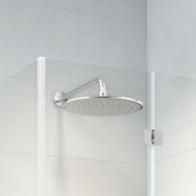 Zestaw Oltens Katla bateria podtynkowa termostatyczna z wylewką wannową  Molle z deszczownicą 30 cm Sondera i kompletem prysznicowym Ume chrom 36611100